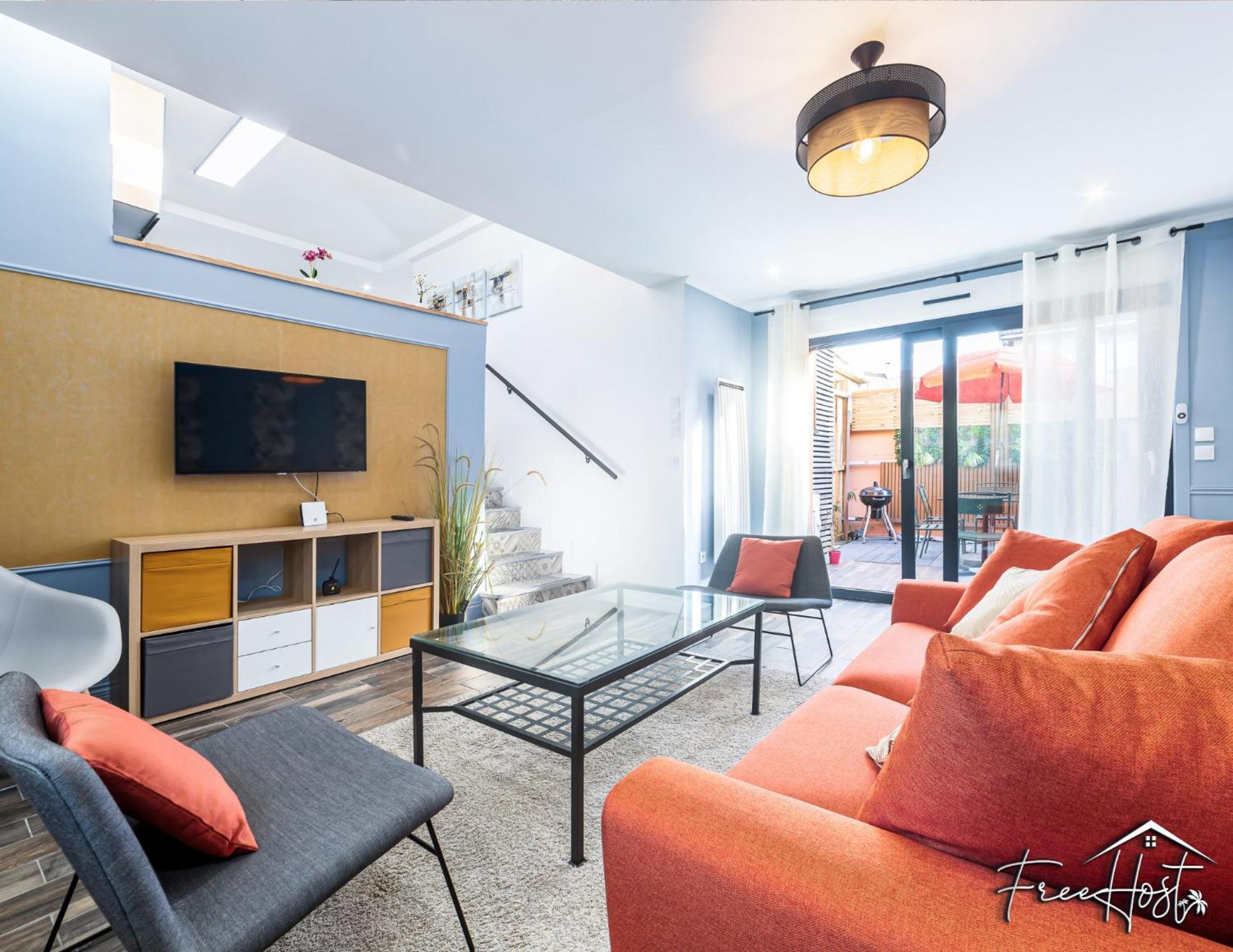 Marvel House - Disneyland 5min, Private Parking, Terrace